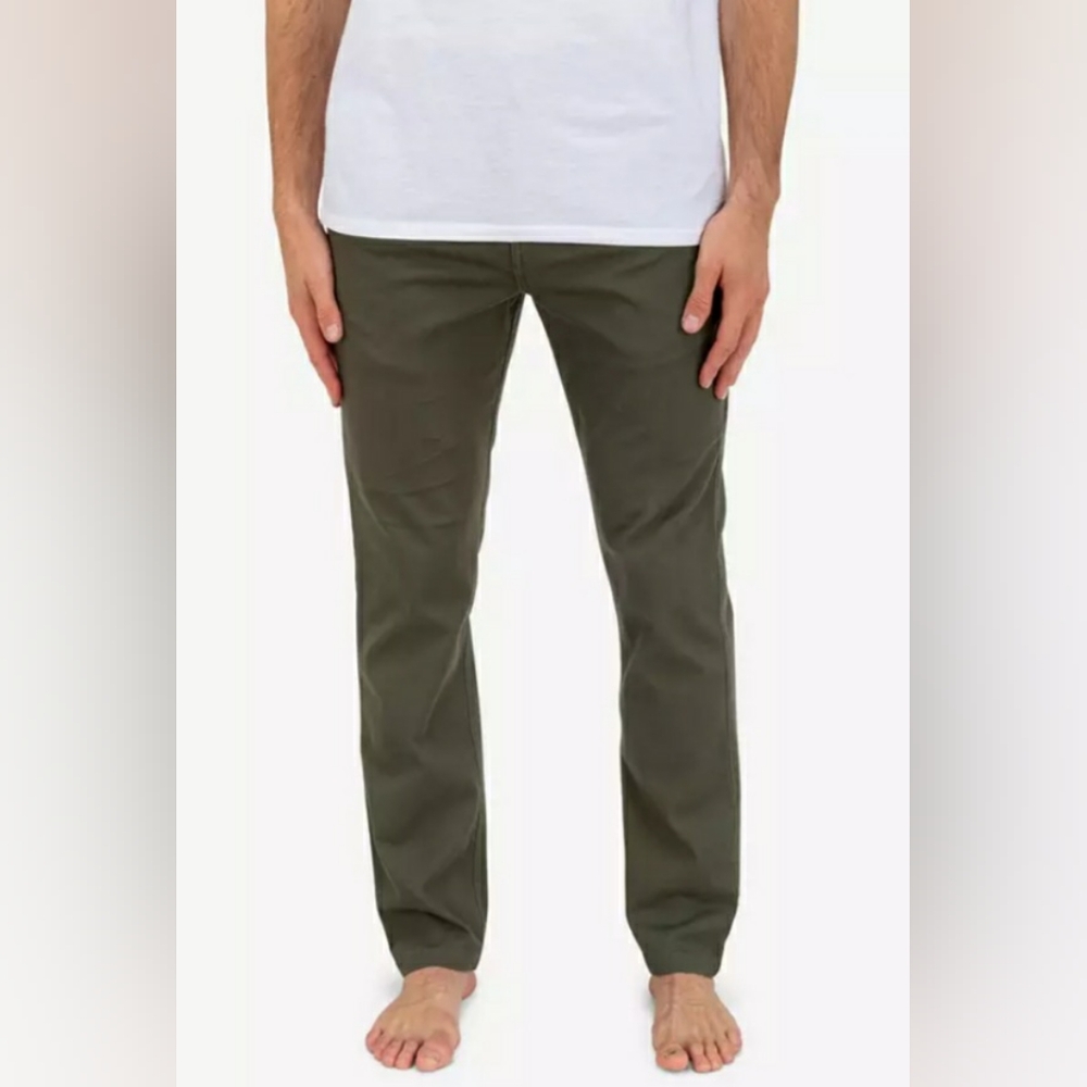HURLEY Men's Pants Worker Icon II Slim Fit Pants - Picture 2 of 5